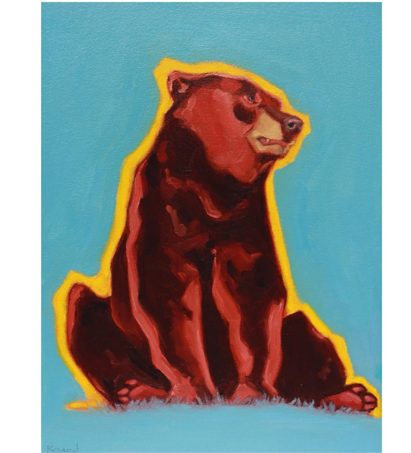 “Ember” - Part of “The Three Bears” Collection
 (8x10 Print)
