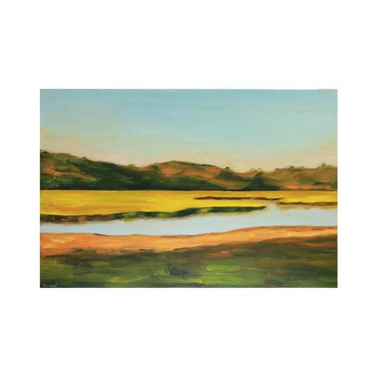“Golden Hour Marsh” (9x13 Print)
