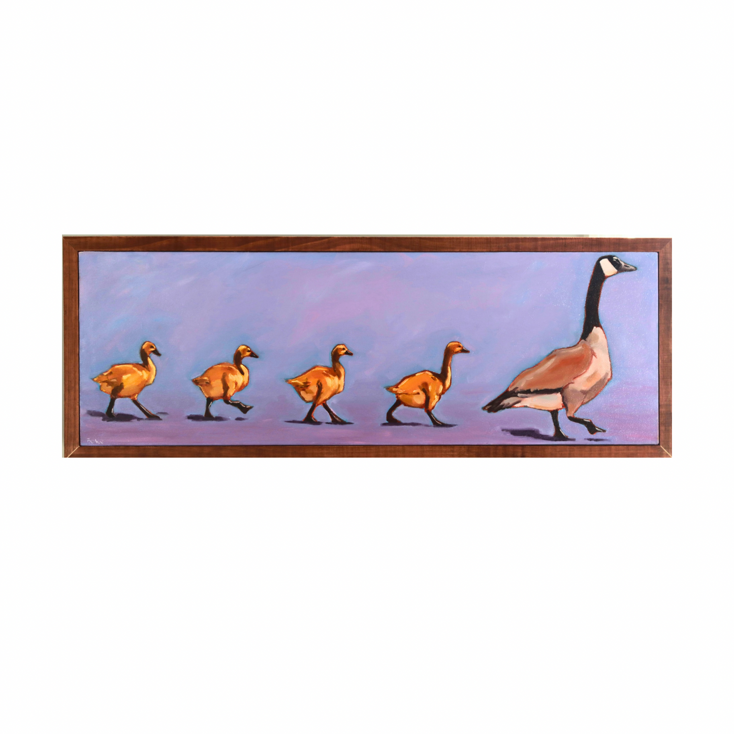 “Mother Goose” (Original Oil Painting on Canvas and Framed)