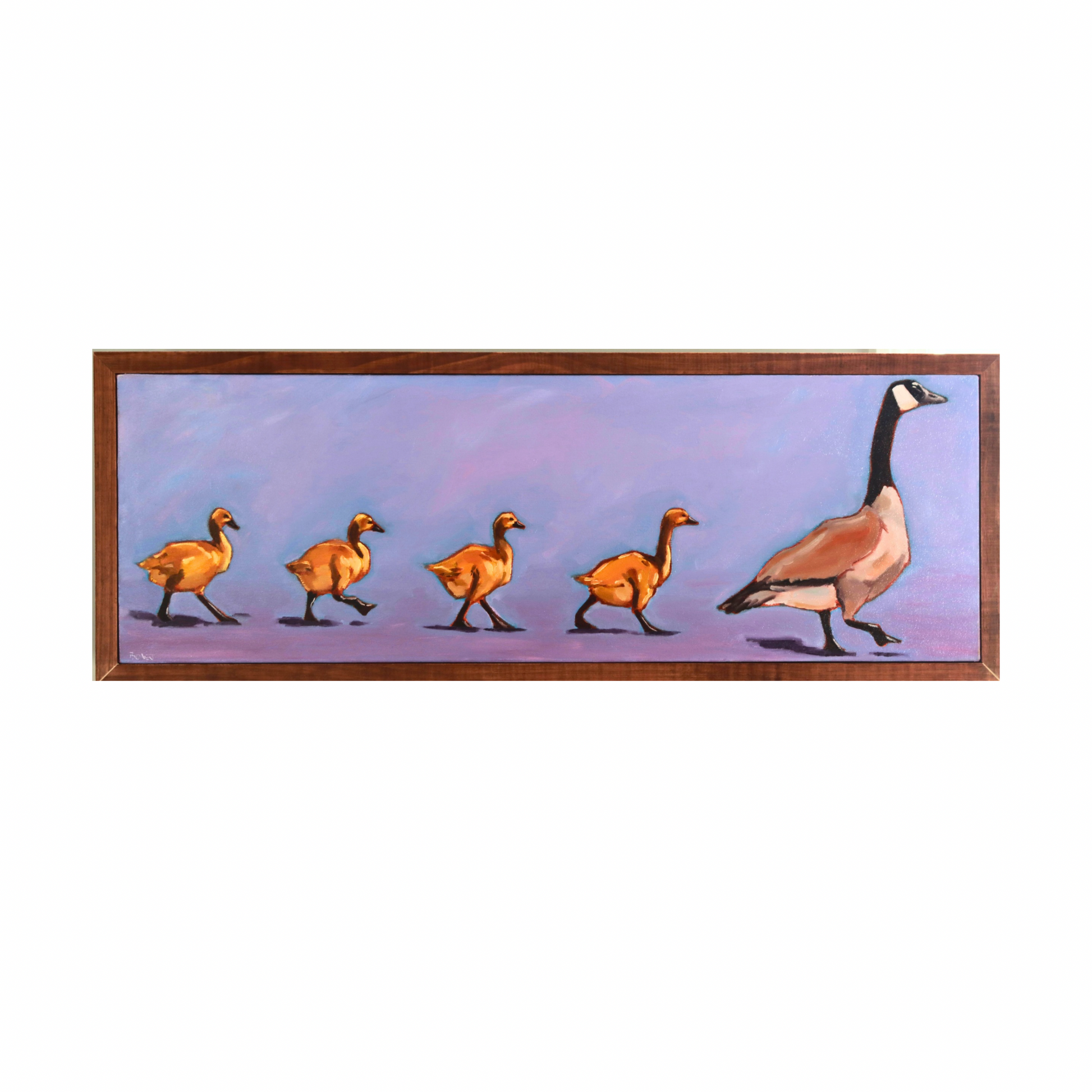 “Mother Goose” (Original Oil Painting on Canvas and Framed)