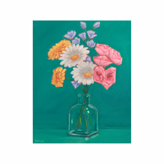 Turquoise Still Life (8x10 Print)