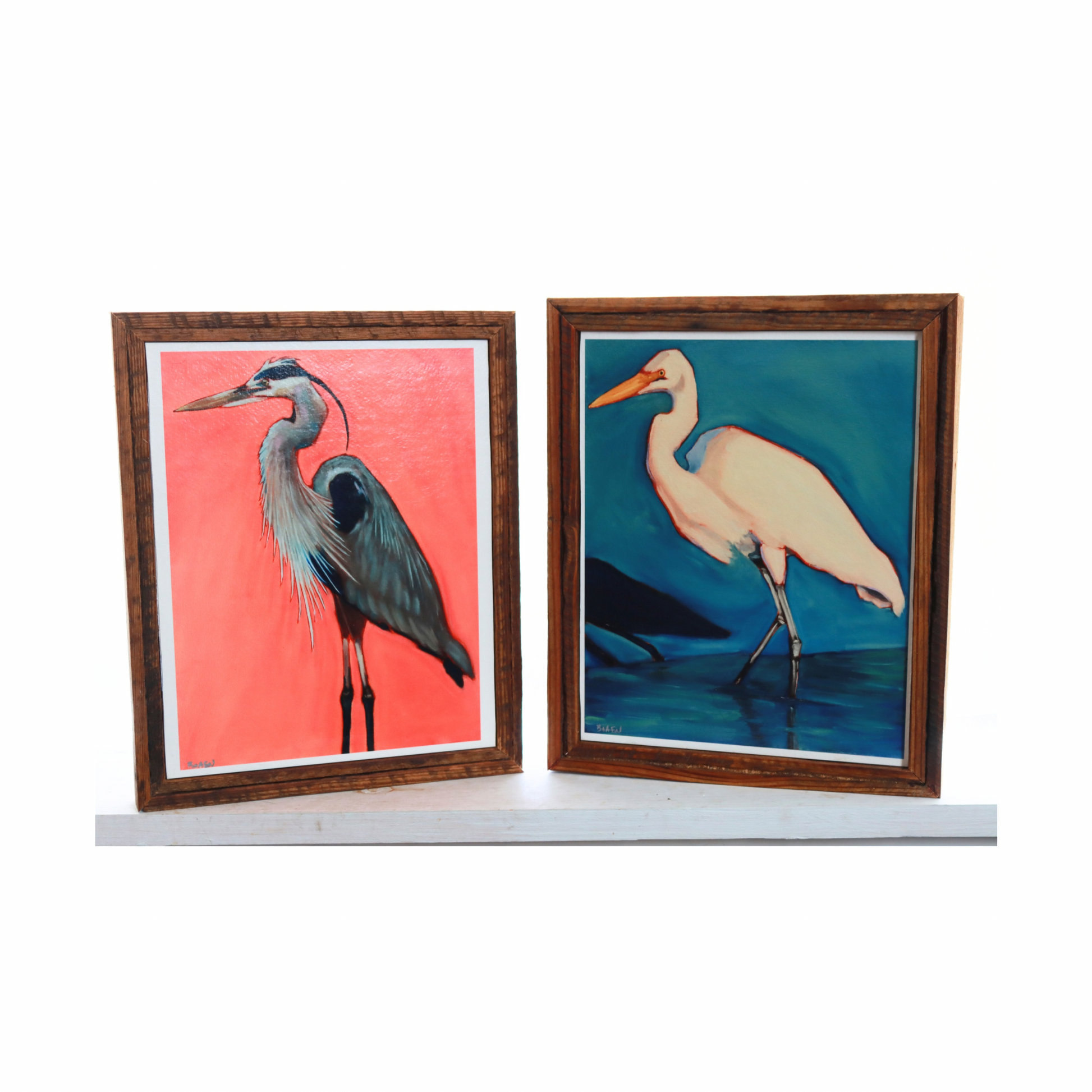 Mounted and Framed Oil Prints - *Custom Order*