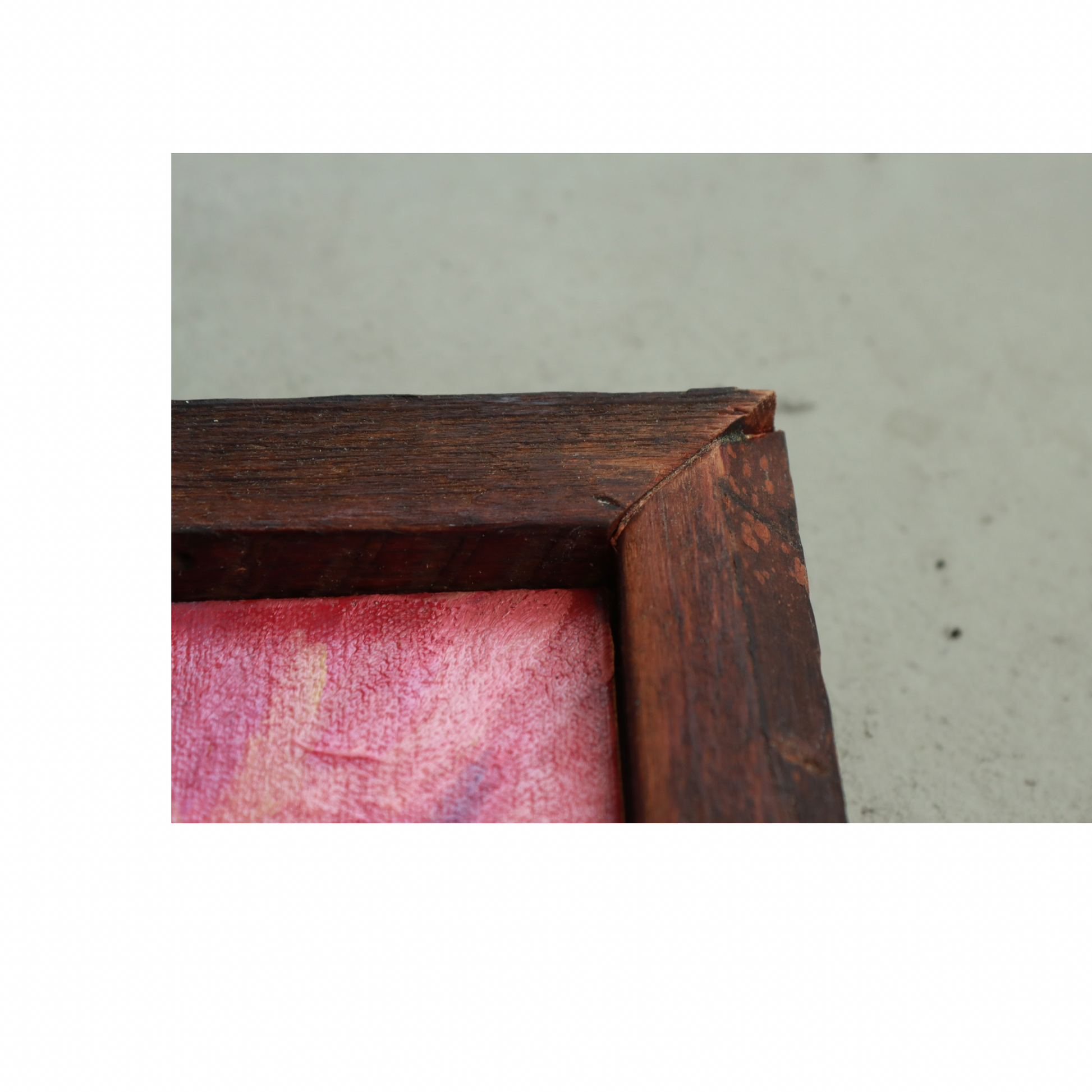 “Electric Bison” (Framed Original Oil Painting on Canvas)