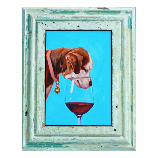 “Mama’s Girl” (Framed Original Oil Painting on Canvas)