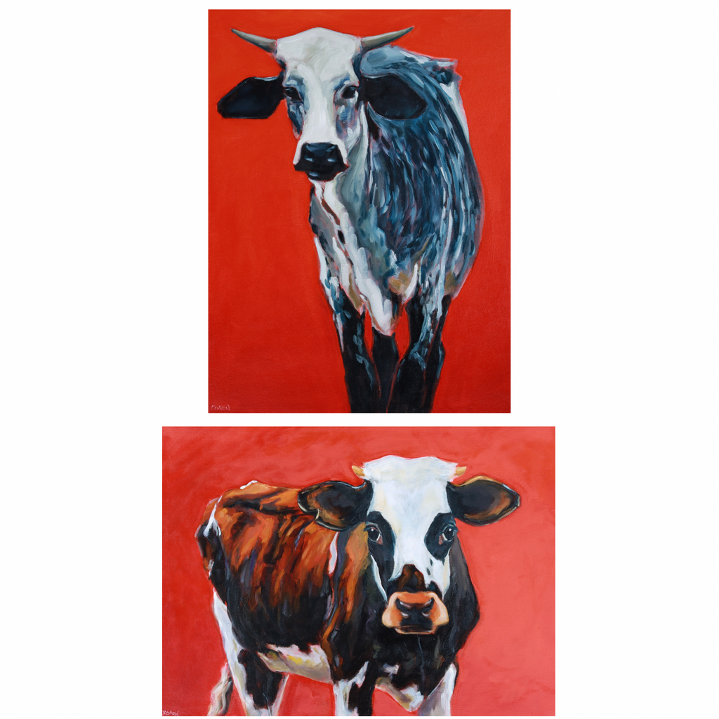 “Gotta Go, Julia, We Got Cows” (8x10 Cow Prints) *2 options*